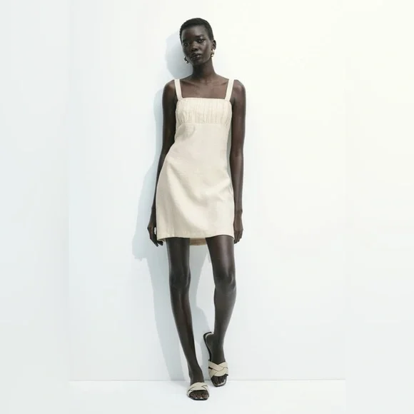 H&M | Dresses | Beige Dress | Poshmark H&M | Dresses | Beige Dress | Poshmark